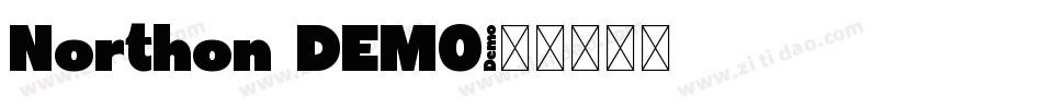 Northon DEMO字体转换